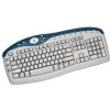 Клавиатура Chicony KB-0108 beige/blue office PS/2 (super design)