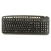 Клавиатура Oklick 320M черный PS/2+USB Multimedia