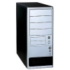 Корпус Foxconn TLA-490 black/silver 350W ATX FSP USB audio mic fan AirDuct <LA049001YDV3---01R>