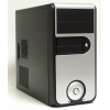 Корпус LinkWorld 437-01 black/silver 350W mATX USB Audio AirDuct 24pin