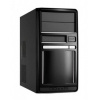 Корпус LinkWorld 437-06 black/silver 350W mATX USB Audio AirDuct 24pin Piano Gloss