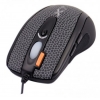 Мышь A4 X-718BK черный оптическая (3200dpi) USB1.1 игровая (6but) (X-718BK USB)