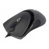 Мышь A4 X-748K черный оптическая (3200dpi) USB игровая (6but) (X-748K USB)