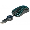 Мышь A4 X6-60MD-2 Glaser mini 2X Click Green Dot retractable USB