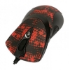 Мышь A4 XL-740K черный/красный лазерная (3600dpi) USB игровая (6but) (XL-740K USB)