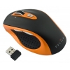 Мышь Oklick 404SW black/orange cordless Laser (800/1600dpi) USB Nano Receiver 4-way scroll