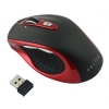 Мышь Oklick 404SW red/black cordless Laser (800/1600dpi) Nano Receiver 4-way scroll