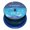 Диск CD-R Verbatim 700Mb 52x Cake Box (50шт) (43351)