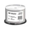 Диск DVD-R Verbatim 4.7Gb 16x Cake Box Thermal Printable (50шт) 43448