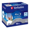 Диск BD-R Verbatim 25Gb 4x Jewel Case Printable(10шт) 43669  (43669)