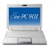 Субноутбук Asus Eee PC 901 20G Atom/1GB/20GB/Cam/Linux/8,9” White <90OAOBA51211917E206Q>