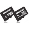Флеш карта microSD 1Gb + 2 adapters Kingmax