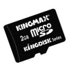 Флеш карта microSD 2Gb + 1 adapter Kingmax (мин.кол.5)