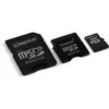 Флеш карта micro SD 2Gb with 2 Adapters Kingston (SDC/2GB-2ADP)