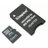 Флеш карта micro SDHC 8Gb class 4 + MS Pro Duo adapter Kingston (SDC4/8GB-MSADPRR)