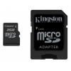 Флеш карта microSD 2Gb + adapter Kingston (SDC/2GB)