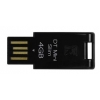 Флеш диск Kingston 4Gb DataTraveler Mini Slim Black (DTMS/4GB)