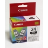 Картридж струйный Canon BCI-24Bk DBL черный S200/S200x/S300/S330/i320 (6881A009)