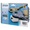 Картриджи струйные Epson C13T04624A10 черный+голубой+пурпурный+желтый для Stylus C63/C65/CX3500