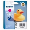 Картридж струйный Epson T0553 C13T05534010 пурпурный (8мл) для Epson R240/RX420/RX520