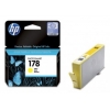 Картридж струйный HP №178 CB320HE желтый (300стр.) для HP C5383/C6383/B8553/D5463