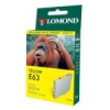 Картридж струйный Lomond T06344A Yellow для Stylus C67/C87, CX3700/CX4100/CX4700 (L0202717)