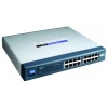 Коммутатор Cisco 16x10/100TX неуправляемый стоичного исполнения (SR216-EU)