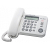Телефон проводной Panasonic KX-TS2356RUW белый
