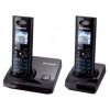 Р/Телефон Dect Panasonic KX-TG8206RUB (2 трубки, черный)