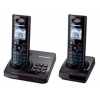 Р/Телефон Dect Panasonic KX-TG8226RUB (автоответчик, 2 трубки, черный)