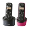 Телефон Panasonic Dect KX-TG1312RU5 (2 трубки - серая и красная)