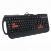 Клавиатура A4 X7-G700 черный PS/2 Multimedia Gamer (подставка для запястий) (G700 PS)