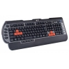 Клавиатура A4 X7-G800 черный PS/2 Multimedia Gamer (подставка для запястий) (G800 PS/2)