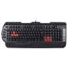 Клавиатура A4 X7-G800MU черный/серый PS/2+USB Multimedia Gamer (подставка для запястий)