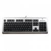 Клавиатура A4 LCD-720 X-Slim silver/black PS/2 (LCD-720 PS)