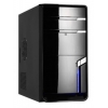Корпус LinkWorld 727-03 black C2121VA  350W mATX USB Audio AirDuct 24pin, w/blue high light
