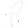 Наушники Sony MDR-NX1 W Walkman втулка,9мм,неодим,кожаная подвеска,комплект втулок,белые <MDRNX1W.CE7>