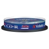 Диск CD-R Verbatim 700Mb 52x Cake Box (10шт) (43437)