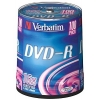 Диск DVD-R Verbatim 4.7Gb 16x Cake Box (100шт) (43549)