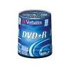 Диск DVD+R Verbatim 4.7Gb 16x Cake Box (100шт) (43551)