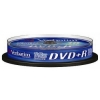 Диск DVD+R Verbatim 4.7Gb 16x Cake Box (10шт) (43498)
