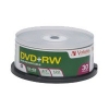 Диск DVD+RW Verbatim 4.7Gb 4x Cake Box (25шт) (43489)