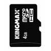 Флеш карта microSDHC 4Gb class4 Kingmax