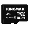Флеш карта microSDHC 4Gb class6 Kingmax