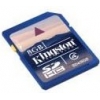 Флеш карта SDHC 8Gb Class4 Kingston SD4/8Gb w/o adapter (мин.кол.5)