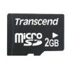 Флеш карта micro SD 2Gb + 2 adapters Transcend (TS2GUSD-2)