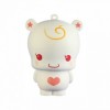 Флеш диск A-Data 8Gb T809 White Angel