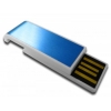Флеш диск  Digma 2Gb Sly'd USB2.0 Blue&White