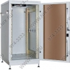 NT PRACTIC PLUS / МGLASS 22-610 G Шкаф 19" напольный, серый 22U 600*1000, дверь стекло-металл (3ч)