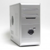 Корпус Foxconn TLM-454 light/silver 350W mATX FSP USB audio mic fan AirDuct